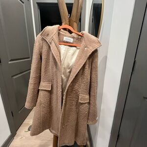 Cinnamon Hooded Coat